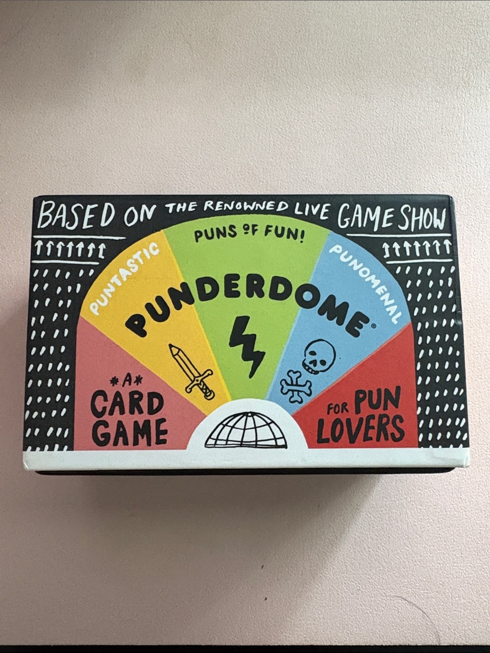 Punderdome Card Game — Punderdome Multicolor Pun Party Game
